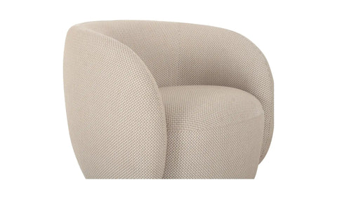 Rae Outdoor Accent Chair Beige Check
