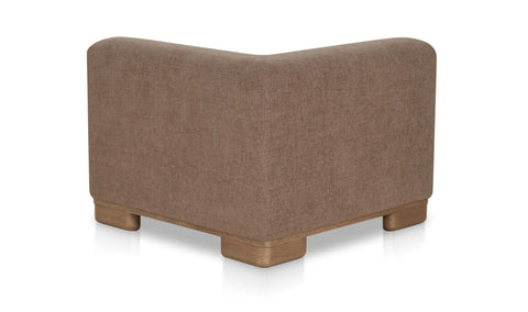 June Corner Chair Dark Brown