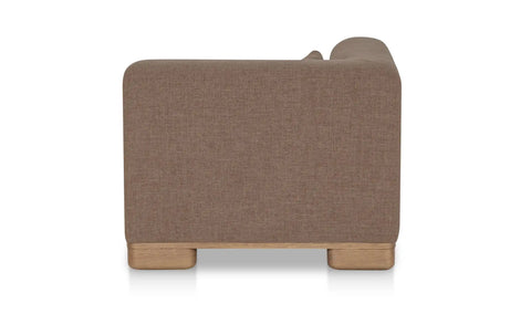 June Corner Chair Dark Brown