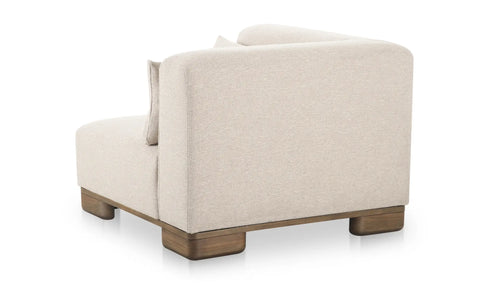 June Corner Chair Oatmeal