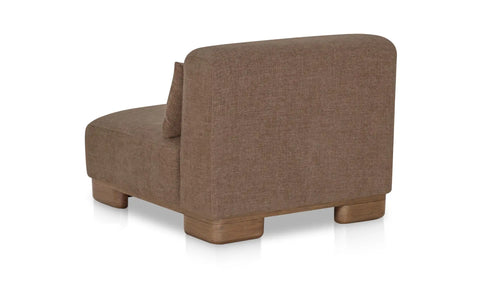June Slipper Chair Dark Brown