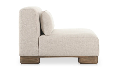 June Slipper Chair Oatmeal