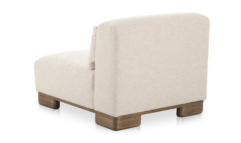 June Slipper Chair Oatmeal
