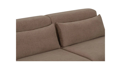 June Sofa Dark Brown