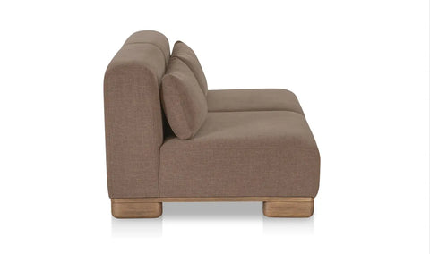 June Sofa Dark Brown