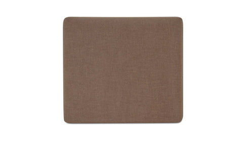June Ottoman Dark Brown