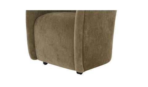 Drava Rolling Dining Chair Green