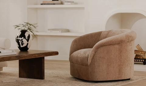 Thora Lounge Chair Blush
