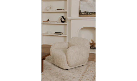 Hazel Lounge Chair Off White