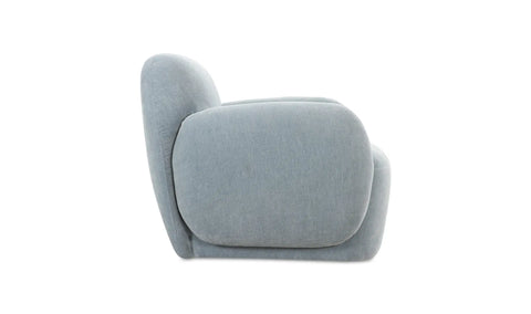 Hazel Lounge Chair Light Blue