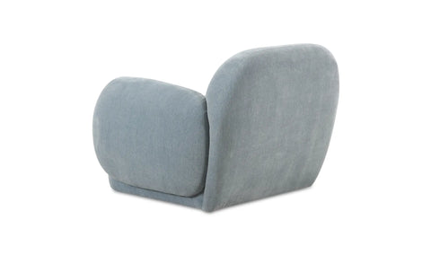 Hazel Lounge Chair Light Blue