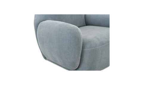 Hazel Lounge Chair Light Blue