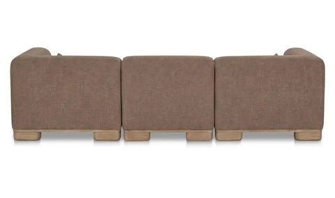 June Lounge Modular Sectional Dark Brown