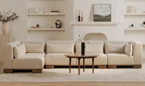 June Lounge Modular Sectional Oatmeal