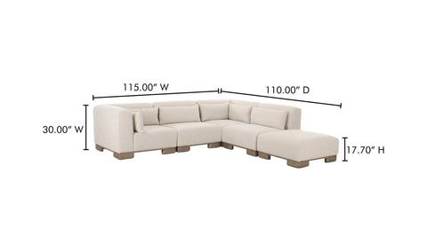 June Dream Modular Sectional Oatmeal