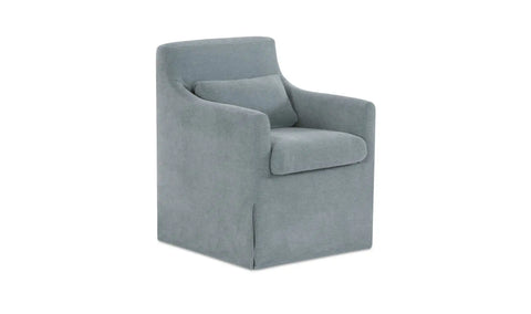 Lydia Slipcover Dining Chair Blue
