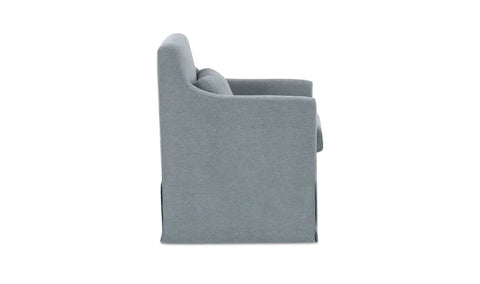 Lydia Slipcover Dining Chair Blue