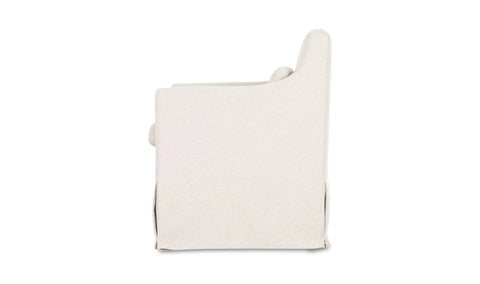 Lydia Slipcover Dining Chair Beige