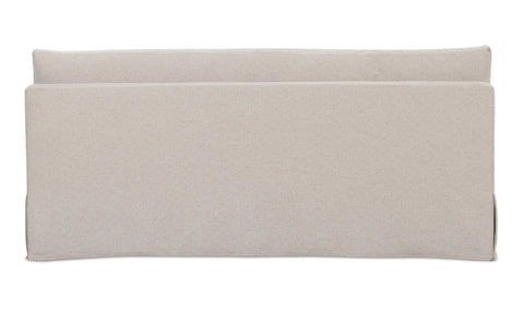 Fable Slipcover Dining Bench Beige