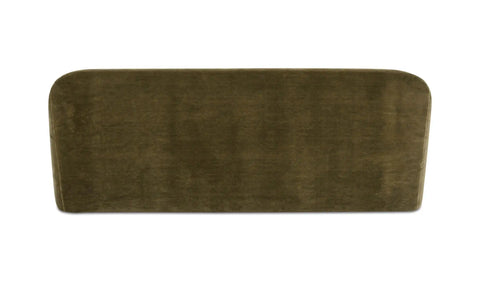 Rialto Sofa Dark Green Faux Mohair
