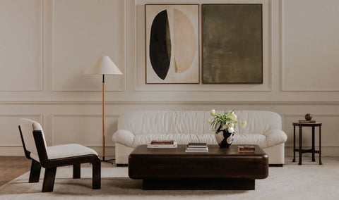 Edie Accent Chair Flecked Ivory