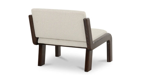 Edie Accent Chair Flecked Ivory