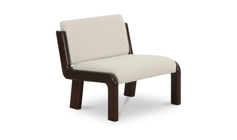 Edie Accent Chair Flecked Ivory