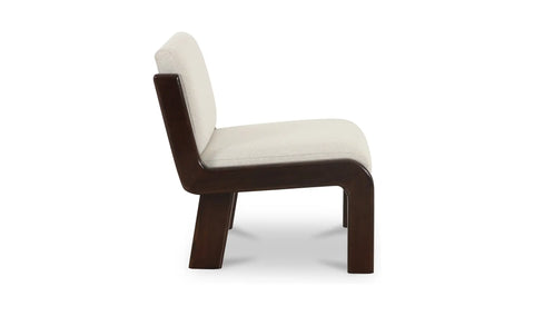 Edie Accent Chair Flecked Ivory