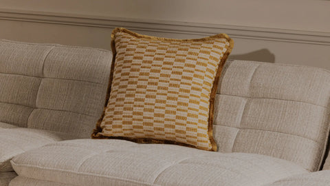 Leone Cushion Chartreuse