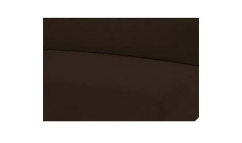 Naomi 2 Piece Concave Modular Sectional Dark Brown