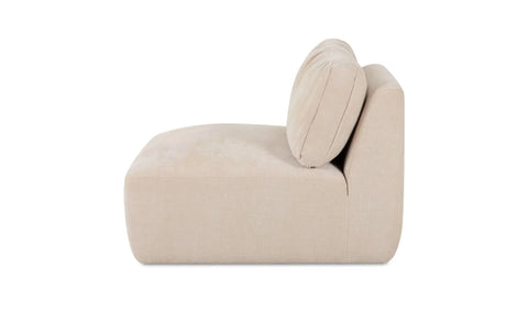 Matina Slipper Chair Oatmeal