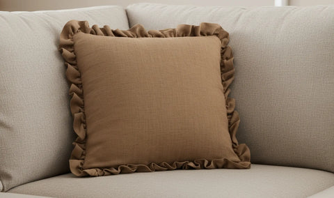 Betty 25 Inch Cushion Ginger