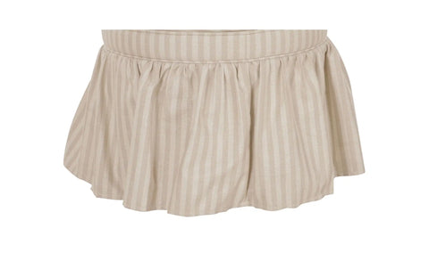 Heidi Storage Ottoman Beige Stripe