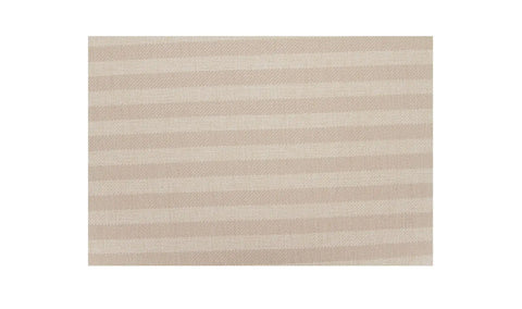 Heidi Storage Ottoman Beige Stripe