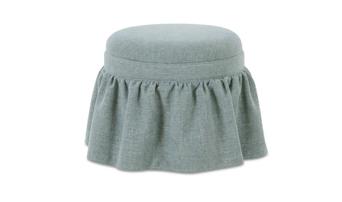 Heidi Storage Ottoman Light Blue