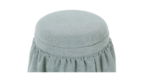 Heidi Storage Ottoman Light Blue