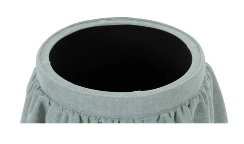 Heidi Storage Ottoman Light Blue