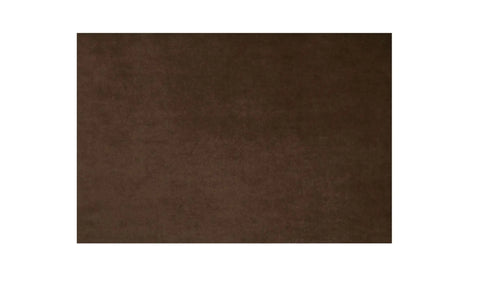 Harmony Sofa Dark Brown Faux Mohair
