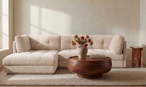 Mischa Sectional Light Beige