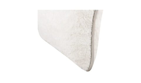 Carr 25In Cushion Faux Fur Cream