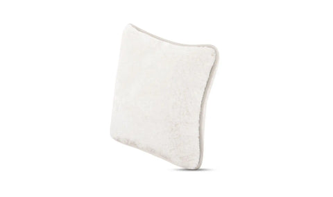 Carr 25In Cushion Faux Fur Cream