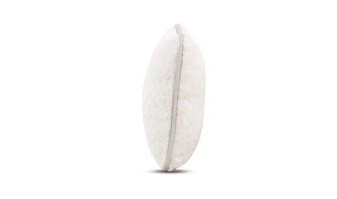 Carr 25In Cushion Faux Fur Cream
