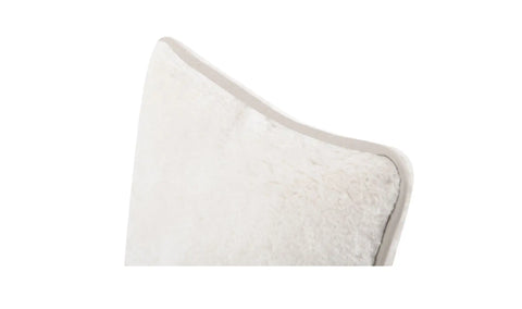 Carr 20In Cushion Faux Fur Cream