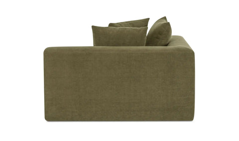Davie Left Arm Facing Chair Olive