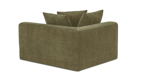 Davie Left Arm Facing Chair Olive