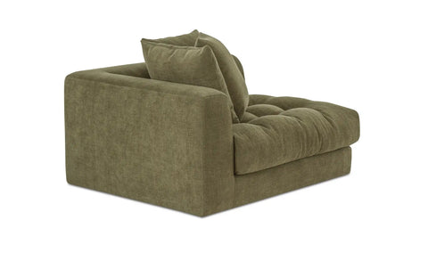 Davie Left Arm Facing Chair Olive