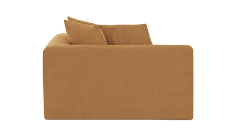 Davie Right Arm Facing Chair Golden Yellow