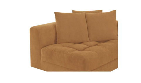 Davie Right Arm Facing Chair Golden Yellow