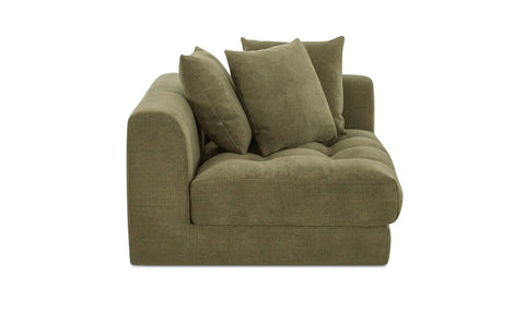 Davie Right Arm Facing Chair Olive