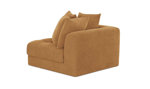 Davie Corner Chair Golden Yellow